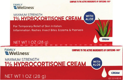 Family Wellness 1% Hydrocortisone Cream