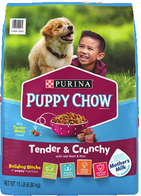 Purina Puppy Chow Complete or Tender & Crunchy Dry Puppy Food