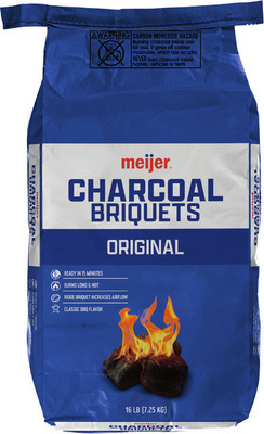 Meijer Original 16 lbs. or Instant Charcoal 12 lbs.