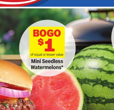 Mini Seedless Watermelons*