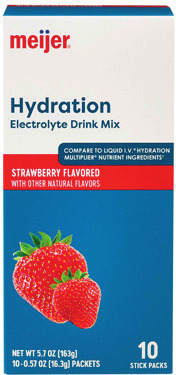 Meijer Strawberry Hydration Mix