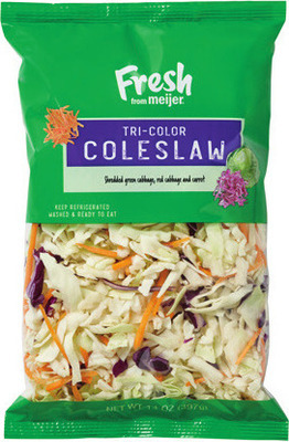 Fresh from Meijer Coleslaw
