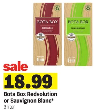 Bota Box Redvolution or Sauvignon Blanc*