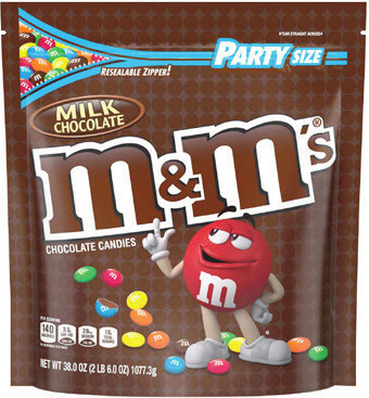 M&M'S Party Size Stand-Up Bag*