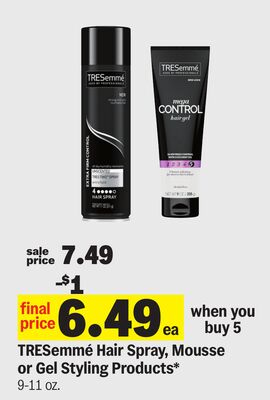 TRESEmmé Hair Spray, Mousse or Gel Styling Products*