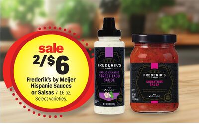 Frederik's by Meijer Hispanic Sauces or Salsas