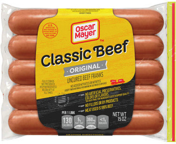 Oscar Mayer Beef Franks*