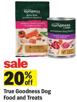 True Goodness Dog Food and Treats