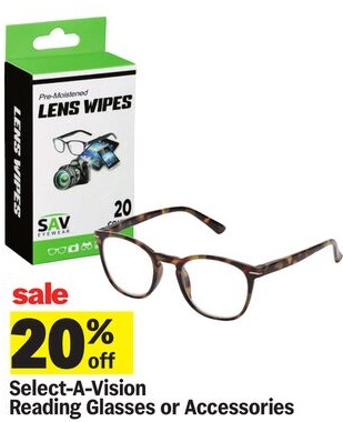 Select-A-Vision Reading Glasses or Accessories