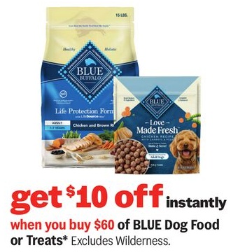 BLUE Dog Food or Treats*