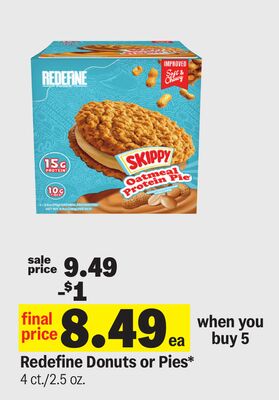 Redefine Donuts or Pies*