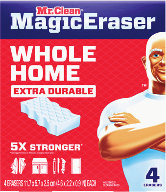 Mr. Clean Magic Eraser Whole Home XD 4 ct. or Whole Home XL* 2 ct.