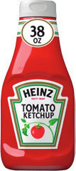 Heinz Tomato Ketchup 38 OZ., Simply Ketchup 19 OZ. or Organic Ketchup* 14 OZ.