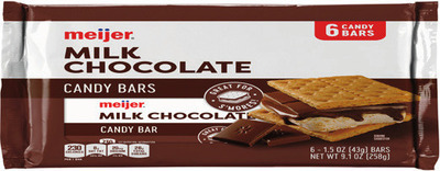 Meijer 6 Pk. Chocolate Bars