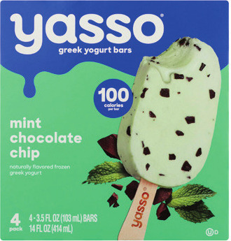 Yasso Frozen Greek Yogurt Bars 4 ct,/10.6-14 oz. or Spoonables 14 oz.