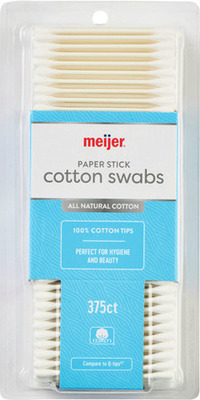 Meijer Cotton Swabs*