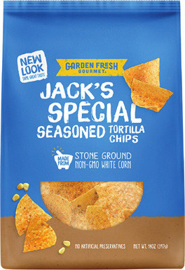 Garden Fresh Tortilla Chips 13-14 oz., Salsa 12-16 oz. or Hummus 9-10 oz.