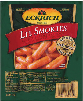 Eckrich 2 Pc. Sausage Rope, Smok-Y Links, Sausage Links or Li'l Smokies*