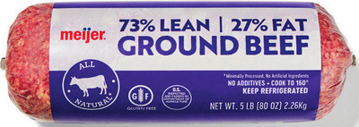 Meijer Ground Beef