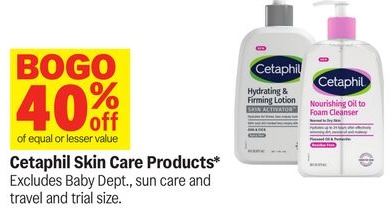 Cetaphil Skin Care Products*
