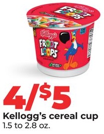 Kellogg's cereal cup