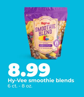 Hy-Vee smoothie blends