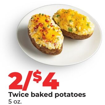 Twice baked potatoes