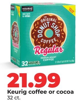 Keurig coffee or cocoa