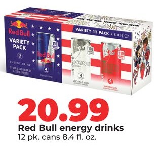 Red Bull energy drinks