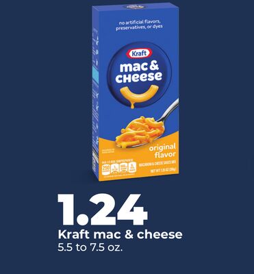 Kraft mac & cheese