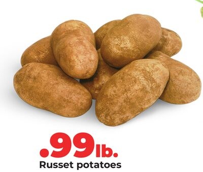 Russet potatoes