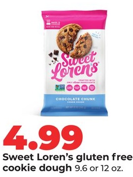 Sweet Loren's gluten free cookie dough