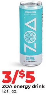 ZOA energy drink