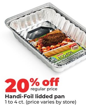 Handi-Foil lidded pan