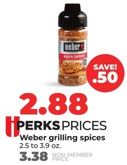 Weber grilling spices