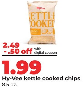 Hy-Vee kettle cooked chips