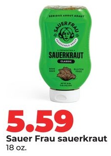 Sauer Frau sauerkraut