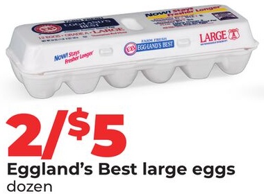 Eggland's Best large eggs