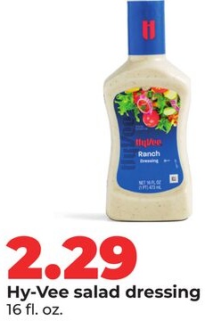 Hy-Vee salad dressing