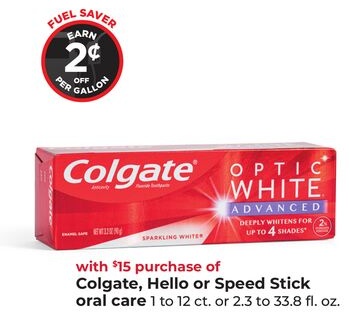 Colgate, Hello or Speed Stick oral care