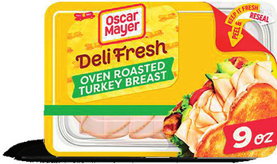 Oscar Mayer Deli Fresh lunch meat