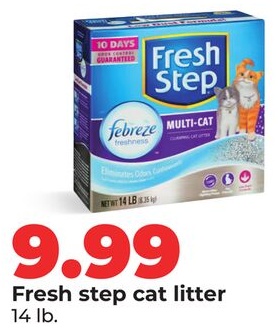 Fresh step cat litter