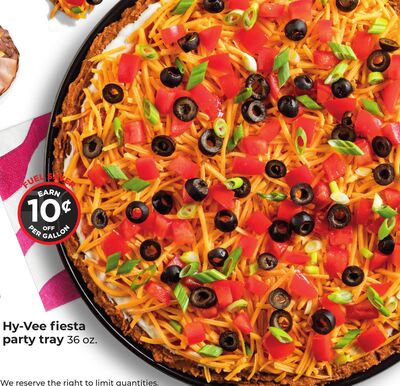 Hy-Vee fiesta party tray