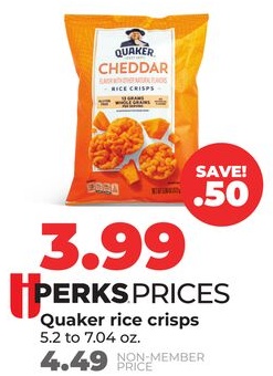 Quaker rice crisps