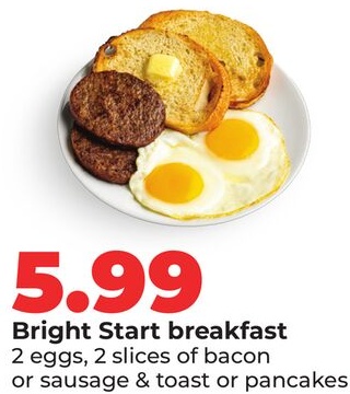 Bright Start breakfast