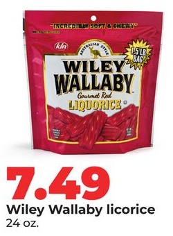 Wiley Wallaby licorice