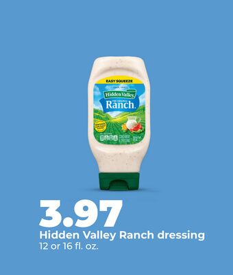 Hidden Valley Ranch dressing