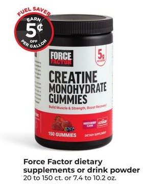 Force Factor dietary supplements or drink powder
