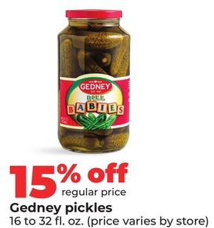 Gedney pickles