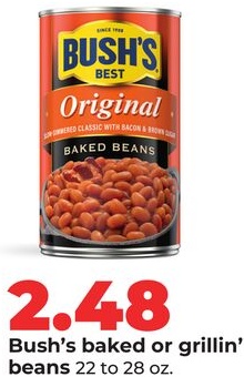 Bush's baked or grillin' beans